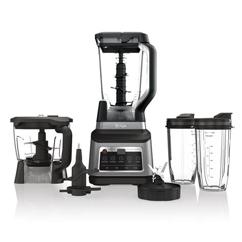 ninja blender auto iq with food processor|ninja professional plus kitchen system with auto iq.